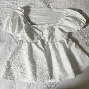 white blouse